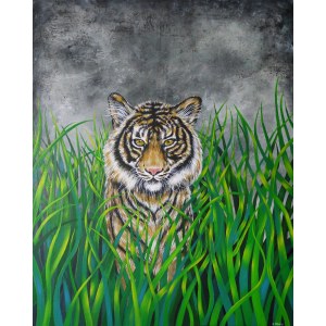 Katherine PLEWA (b. 1984), Tiger, 2022