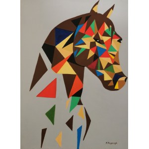 Krystyna KRZYSZCZYK (b. 1959), Horse, 2022
