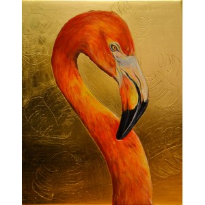 Anna Veronika STĘPIEŃ (b. 1995), Flamingo, 2016