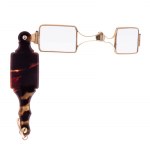 Pendant-lorgnon with monogram, 19th/20th century.