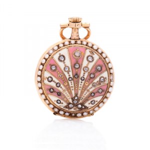 Pocket watch, France, 19th/20th century, Victorian style