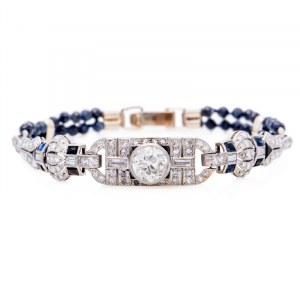 Bracelet, 1930s-40s, art déco