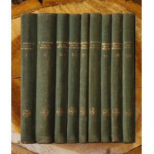 DARWIN Charles - Ausgewählte Werke (8 Bände in 9 Bänden)