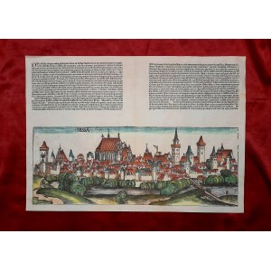 SCHEDEL Hartmann (1440 - 1514), Blick auf die Nysa - 1493 - Inkographie