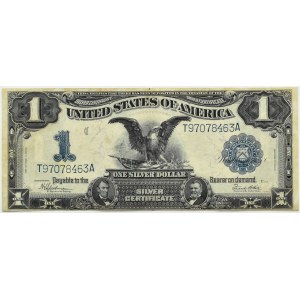 USA, 1 dolar 1899, seria T, Silver Certificate, duży format