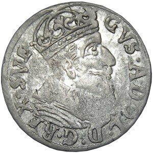 Swedish occupation, Gustav II Adolf, occupation penny 1629, Elbląg