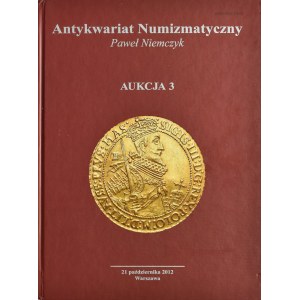 Paweł Niemczyk, Auktionskatalog Nr. 3 mit Liste der Ergebnisse