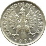 Polsko, Druhá republika, hroty, 1 zlotý 1925, Londýn