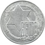 Getto Łódź, 10 marek 1943, aluminium, odm. 2/1, certyfikat 020/2023