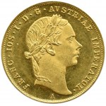 Austria, Franz Joseph I, 1 ducat 1855, Vienna, UNC