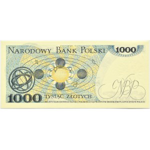 Poland, PRL, M. Copernicus, 1000 gold 1975, AP series, Warsaw, UNC