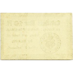 Bromberg/Bydgoszcz, Gutschein 10 pfennig 1916, kropka kwadratowa, UNC
