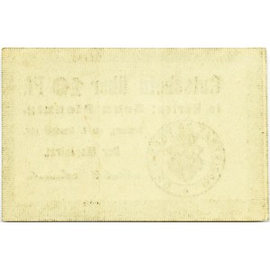 Bromberg/Bydgoszcz, Gutschein 10 pfennig 1916, čtvercová tečka, UNC