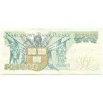 Polska, III RP, H. Sienkiewicz, 500000 złotych 1990, seria A, Warszawa, rzadkie