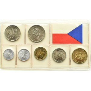 Czechoslovakia, 1980 coin lot, UNC