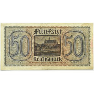 Deutschland, Drittes Reich, 50 Mark 1942 Malbork, Serie B