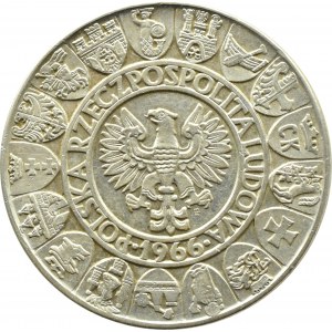 Poland, communist Poland, Mieszko and Dabrowka, 100 zloty 1966, Warsaw