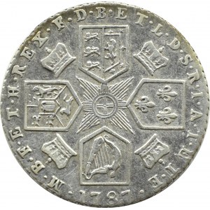 Großbritannien, Georg III., 6 Pence (1/2 Schilling) 1787, London