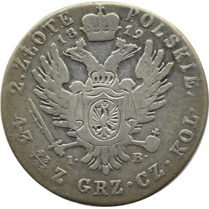 Alexander I, 2 zl. 1819 I.B., Varšava