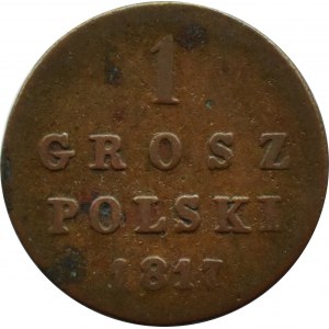 Alexander I, penny 1817 I.B., Warsaw