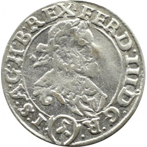 Rakousko, Ferdinand II, 3 krajcars 1637, Vídeň
