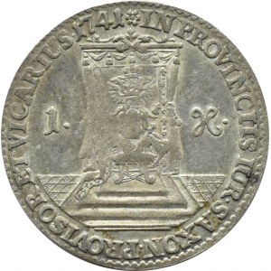 August III Saxon, Vicar's penny 1741, Dresden