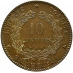 Francja, Trzecia Republika, 10 centimes 1891 A, Paryż