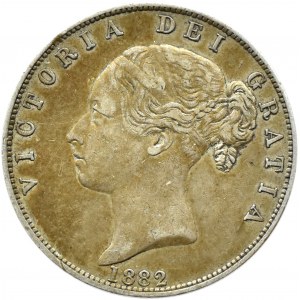 Großbritannien, Victoria, 1/2 Krone 1882, London
