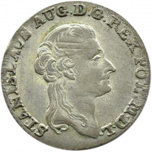 Stanislaw A. Poniatowski, 4 silver pennies (zloty) 1792 M.V., Warsaw