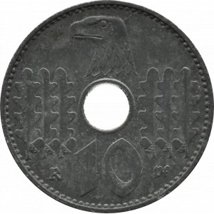Germany, Third Reich, 10 Reichspfennig 1940 A, Berlin rare