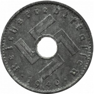 Niemcy, III Rzesza, 10 Reichspfennig 1940 A, Berlin rzadkie