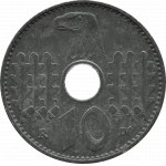 Niemcy, III Rzesza, 10 Reichspfennig 1940 A, Berlin rzadkie