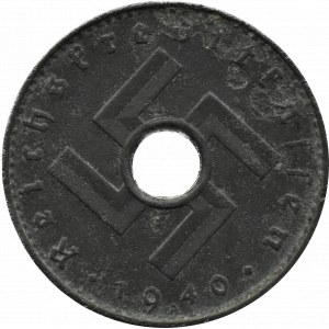 Deutschland, Drittes Reich, 5 Reichspfennig 1940 A, Berlin selten