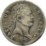 France, Napoleon I Bonaparte, 1/2 franc 1808 D, Lyon