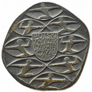 Poland, Polish Fencing Association FPE medal - silver