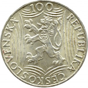 Czechoslovakia, 100 crowns 1949, Stalin, Kremnica, UNC