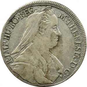 Rakousko, Marie Terezie, 1/2 tolaru 1766, Vídeň