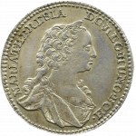 Austria, Maria Teresa, 1/4 talara 1742, Hall, UNC