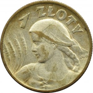 Polen, Zweite Republik, Spikes, 1 Zloty 1925, London