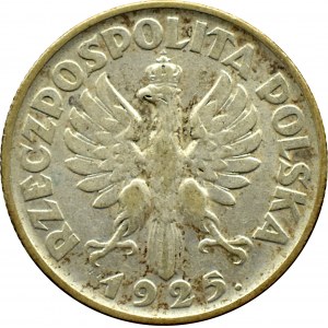 Polen, Zweite Republik, Spikes, 1 Zloty 1925, London