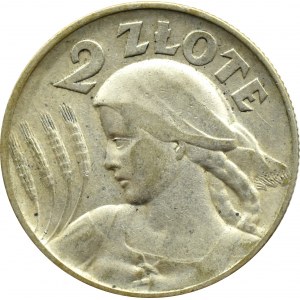 Polsko, Druhá republika, hroty, 2 zloté 1925, Londýn