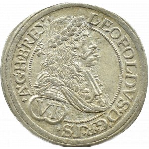 Austria, Leopold I, 6 krajcars 1682 MM, Vienna