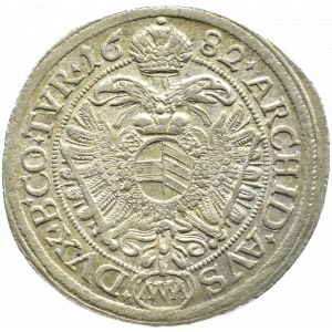 Rakousko, Leopold I., 6 krajcars 1682 MM, Vídeň