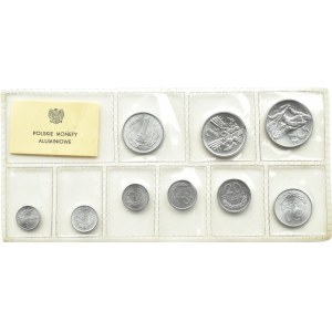 Poland, PRL, Polish coins, 1 grosz-5 zlotys 1949-1976, Warsaw