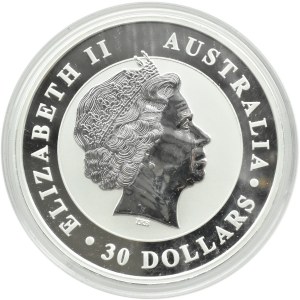 Austrálie, $30 2013 P, Kookaburra, Perth, UNC