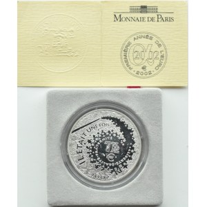 France, 1 1/2 euro 2002, Fairy tales - Pinocchio, proof.