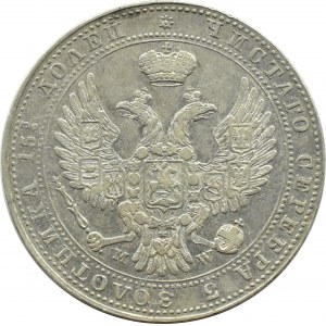 Mikuláš I., 3/4 rublu / 5 zlatých 1841 MW, Varšava, vzácný ročník
