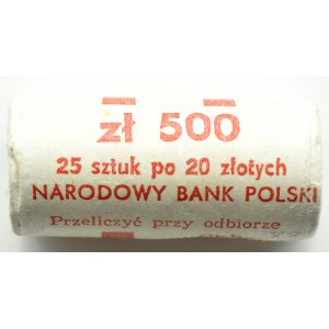 Poland, communist Poland, NBP bank roll 20 zloty 1988, Warsaw