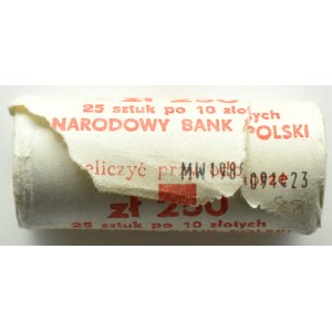 Polen, PRL, NBP Bankrolle 20 Zloty 1988, Warschau