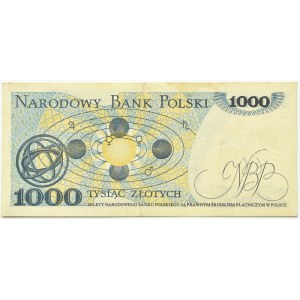 Polen, PRL, M. Kopernik, 1000 Zloty 1975, Serie Z, Warschau
